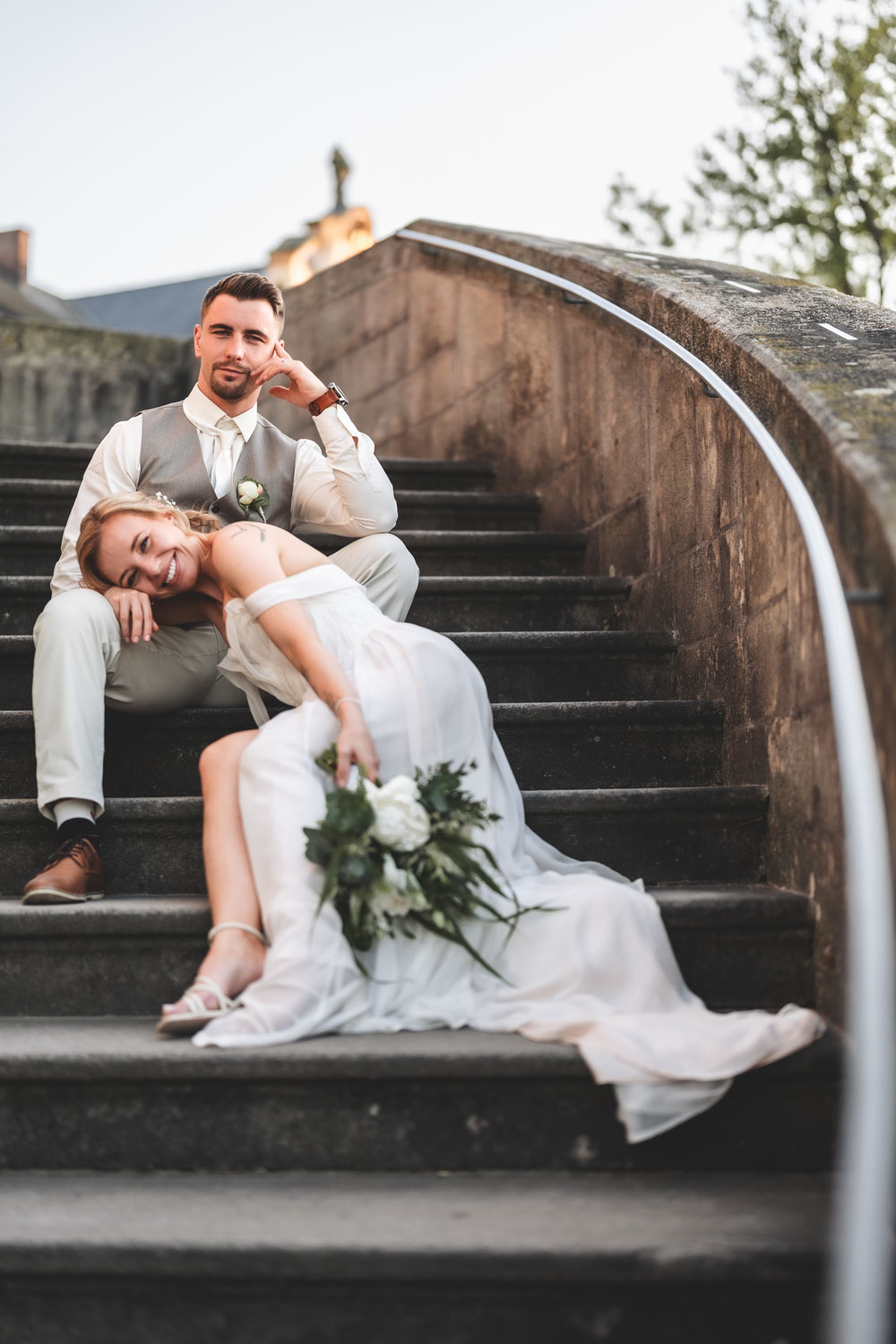 Svatební portrét páru